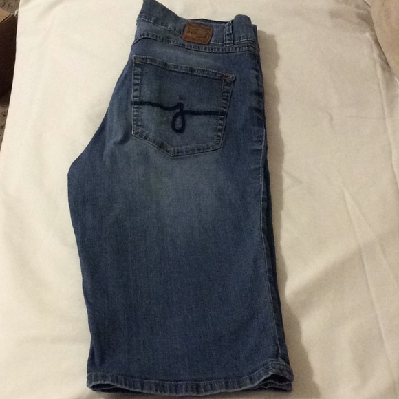 Jag Jeans Capri Size 30 Blue Denim Women shorts - Picture 4 of 6